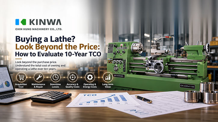 Buying a Lathe? Look Beyond the Price: How to Evaluate 10-Year TCO